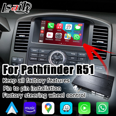 Bezprzewodowy interfejs samochodowy Android Carplay dla nissana Pathfinder R51 Navara D40 IT08 08IT firmy Lsailt